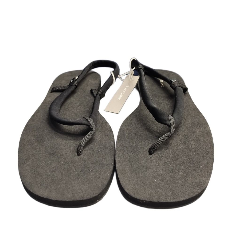 Everlane Lycra Swim Slingback Sandals Womens US Size 11 Black Summer Comfort